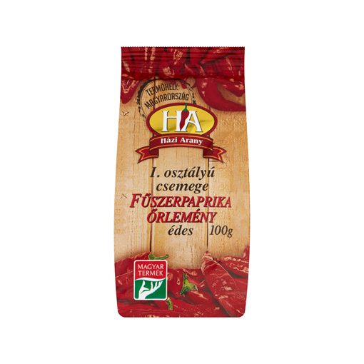 Házi Arany I. osztályú édes csemege fűszerpaprika őrlemény 100 g