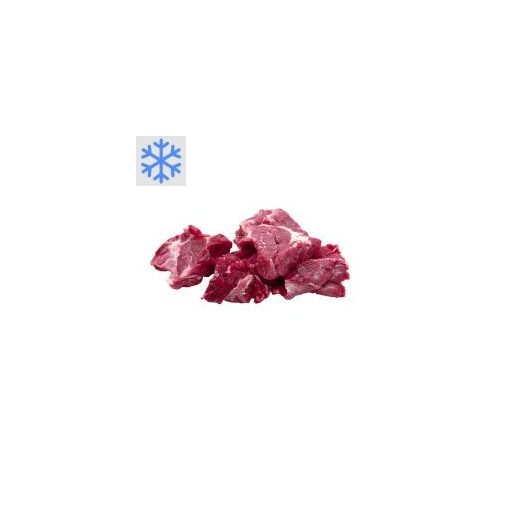 Rindfleisch klein geschnitten