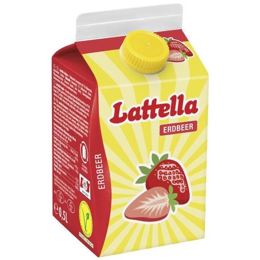 Lattella Savóital – Eper ízű, 7% gyümölcstartalom