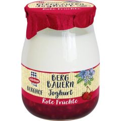  Schärdinger Bergbauern Joghurt piros gyümölcsökkel 3,1% zsírtartalom