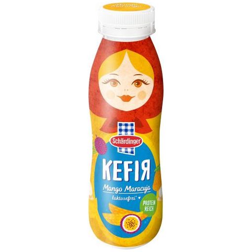 Schärdinger Kefirital Mango–Maracuja laktózmentes 0,9% zsírtartalom