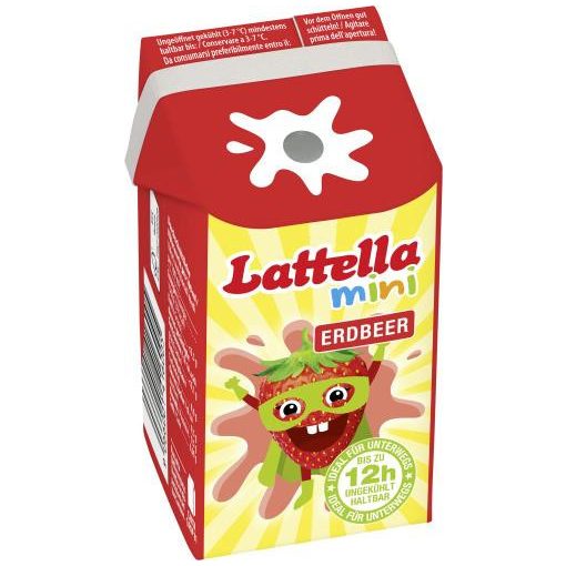 Lattella savóital gyerek – Eper ízű, 7% gyümölcstartalom