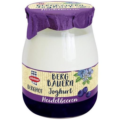 Schärdinger Bergbauern Joghurt áfonyával 4% zsírtartalom