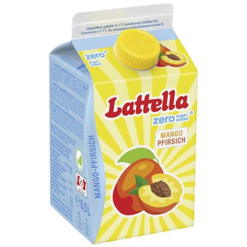 LATELLA GYÜMÖLCS TEJSAVÓITAL ZERO - Mangó , barack 