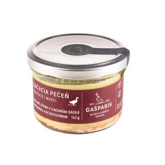 Kacsamáj kacsazsírban 140g üveges